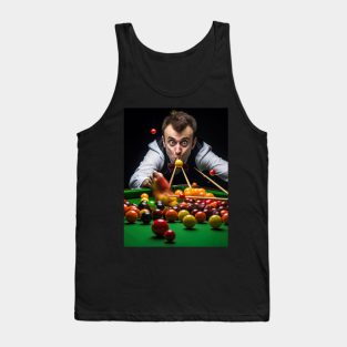 Crazy Billiard Game Tank Top